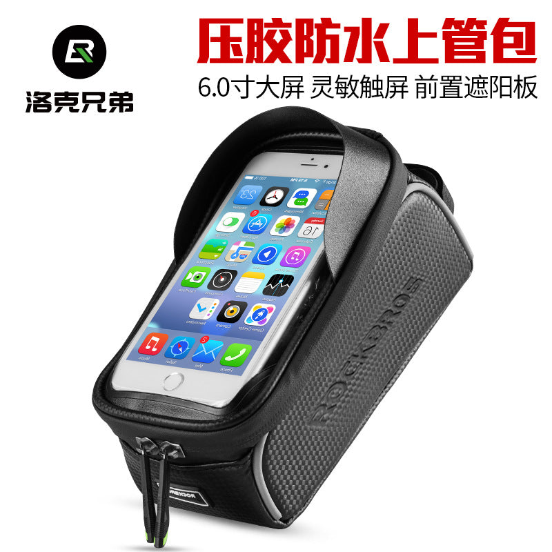🚴 Sacoche de Vélo avec Support Smartphone – Étanche & Tactile